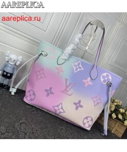 Replica Louis Vuitton NEVERFULL MM Bag LV SUNRISE PASTEL M46077 BLV1133 2