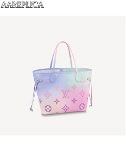 Replica Louis Vuitton NEVERFULL MM Bag LV SUNRISE PASTEL M46077 BLV1133