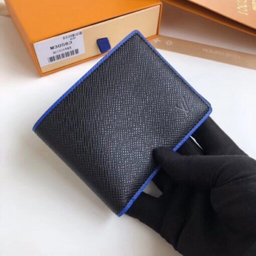 Replica Louis Vuitton Multiple Wallet Taiga Leather M30563 BLV1082 2