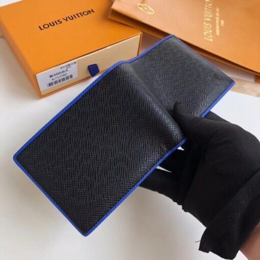 Replica Louis Vuitton Multiple Wallet Taiga Leather M30563 BLV1082 5