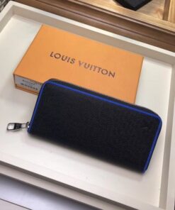 Replica Louis Vuitton Zippy Wallet Vertical Taiga Leather M30569 BLV1081 2