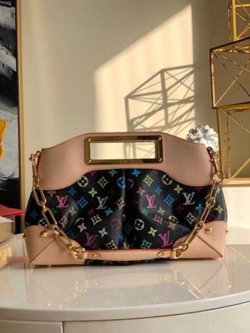 Replica Louis Vuitton Judy MM Bag Monogram Multicolore M40256 BLV592 2