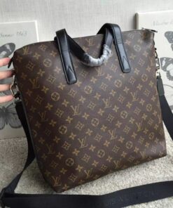 Replica Louis Vuitton Kitan Tote Monogram Macassar M40388 BLV910 2