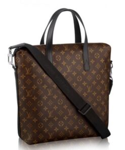 Replica Louis Vuitton Kitan Tote Monogram Macassar M40388 BLV910