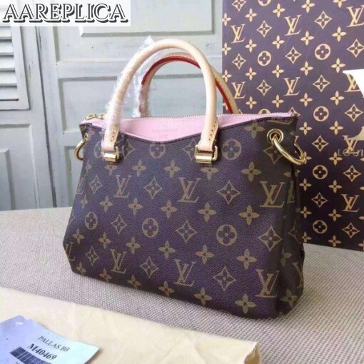 Replica Louis Vuitton Pallas BB Bag Monogram Canvas M40464 BLV403 2