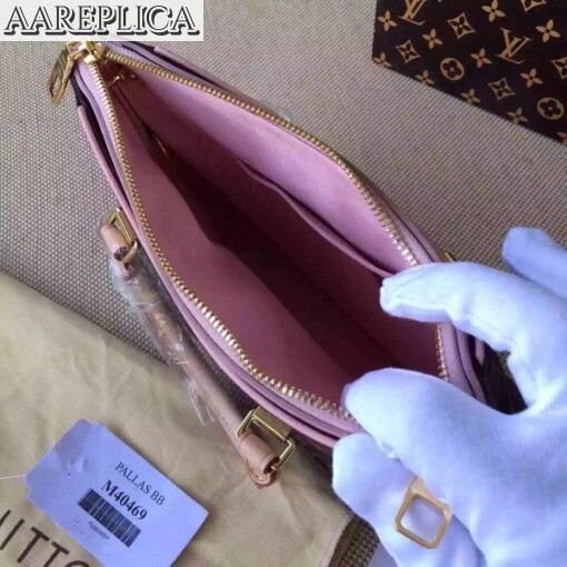 Replica Louis Vuitton Pallas BB Bag Monogram Canvas M40464 BLV403 7