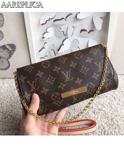 Replica Louis Vuitton Favorite PM Bag Monogram Canvas M40717 BLV384 2