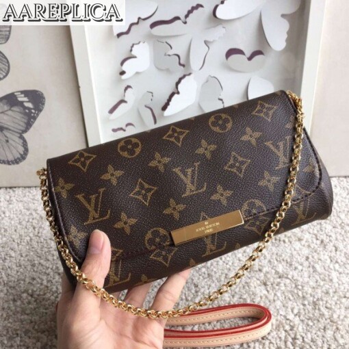 Replica Louis Vuitton Favorite PM Bag Monogram Canvas M40717 BLV384 2