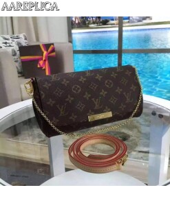 Replica Louis Vuitton Favorite MM Bag Monogram Canvas M40718 BLV383 2