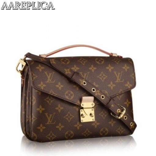 Replica Louis Vuitton Pochette Metis Bag Monogram Canvas M40780 BLV382