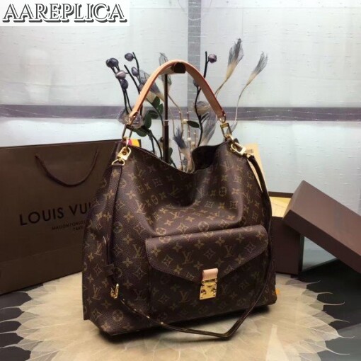 Replica Louis Vuitton Metis Bag Monogram Canvas M40781 BLV381 2