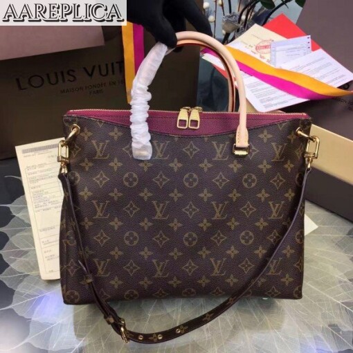 Replica Louis Vuitton Pallas Bag Monogram Canvas M40906 BLV379 2