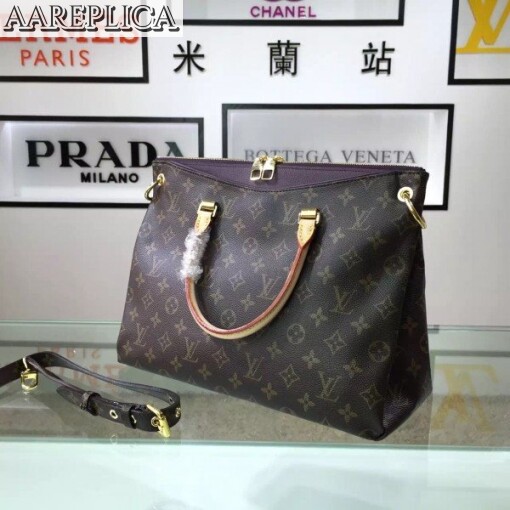 Replica Louis Vuitton Pallas Bag Monogram Canvas M40908 BLV378 2