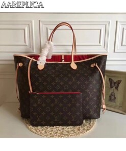 Replica Louis Vuitton Neverfull GM Bag Monogram Canvas M40991 BLV375 2