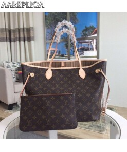 Replica Louis Vuitton Neverfull MM Bag Monogram Canvas M40995 BLV386 2