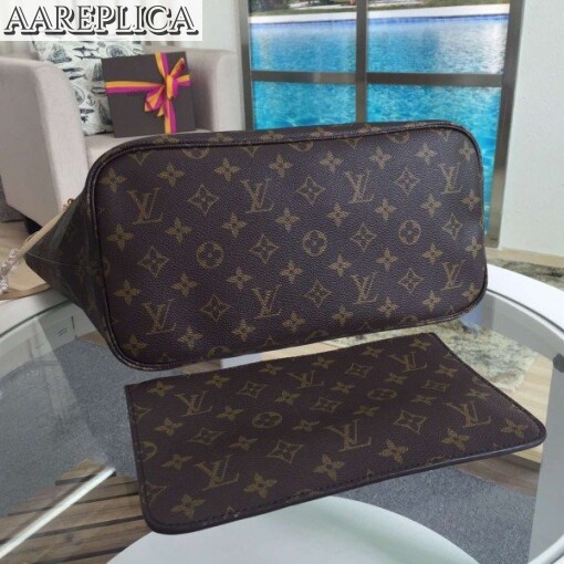 Replica Louis Vuitton Neverfull MM Bag Monogram Canvas M40995 BLV386 3