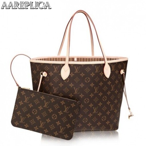 Replica Louis Vuitton Neverfull MM Bag Monogram Canvas M40995 BLV386