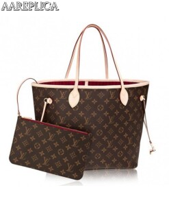 Replica Louis Vuitton Neverfull MM Bag Monogram Canvas M40996 BLV387