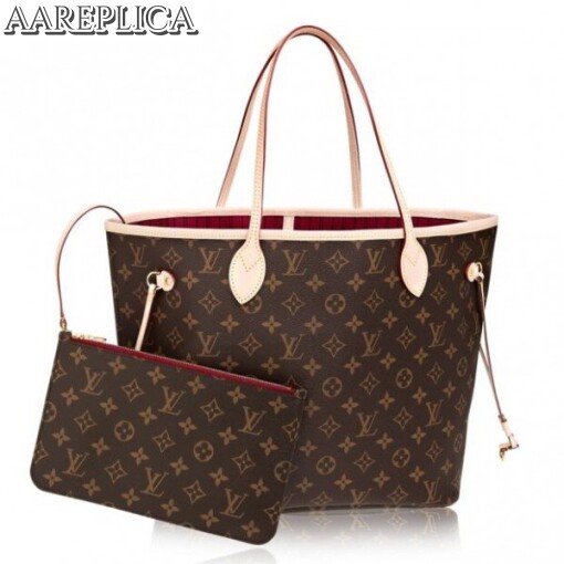 Replica Louis Vuitton Neverfull MM Bag Monogram Canvas M40996 BLV387