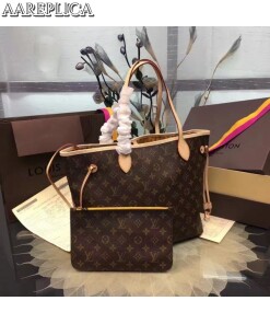 Replica Louis Vuitton Neverfull MM Bag Monogram Canvas M40997 BLV397 2