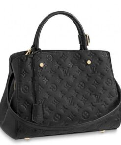 Replica Louis Vuitton Montaigne MM Bag Monogram Empreinte M41048 BLV533