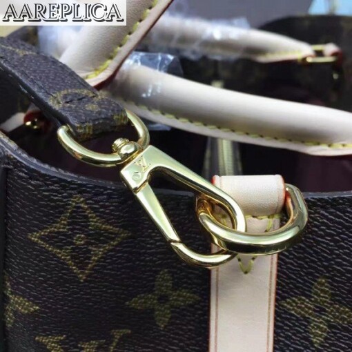 Replica Louis Vuitton Montaigne BB Bag Monogram Canvas M41055 BLV396 6