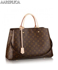 Replica Louis Vuitton Montaigne GM Bag Monogram Canvas M41067 BLV393