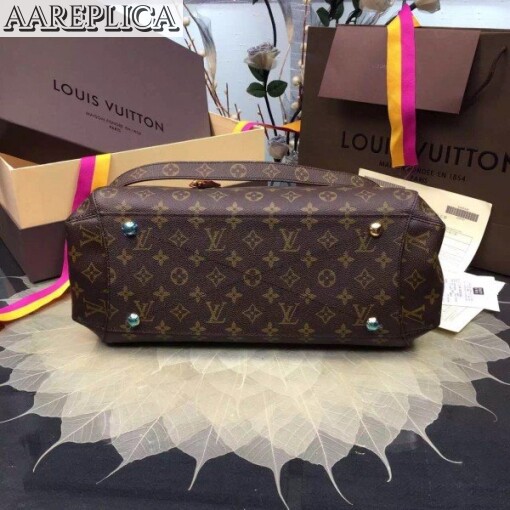 Replica Louis Vuitton Montaigne GM Bag Monogram Canvas M41067 BLV393 4