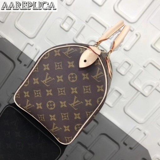 Replica Louis Vuitton Speedy 30 Bag Monogram Canvas M41108 BLV392 3