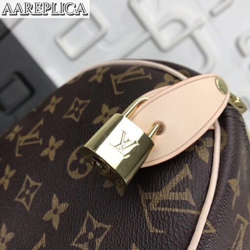 Replica Louis Vuitton Speedy 30 Bag Monogram Canvas M41108 BLV392 6