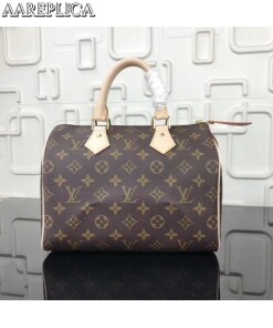 Replica Louis Vuitton Speedy 25 Bag Monogram Canvas M41109 BLV391 2