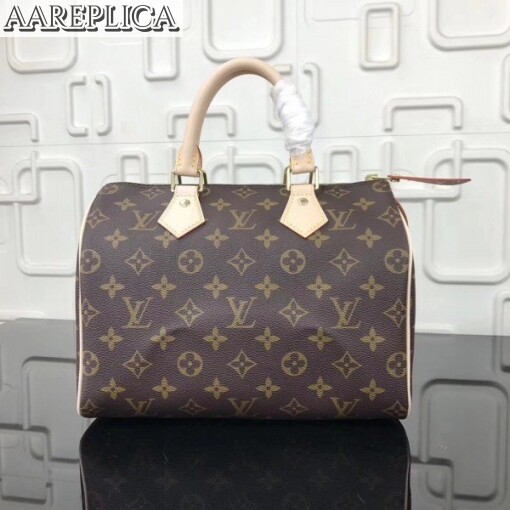 Replica Louis Vuitton Speedy 25 Bag Monogram Canvas M41109 BLV391 2