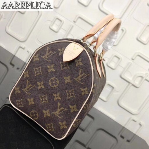 Replica Louis Vuitton Speedy 25 Bag Monogram Canvas M41109 BLV391 3