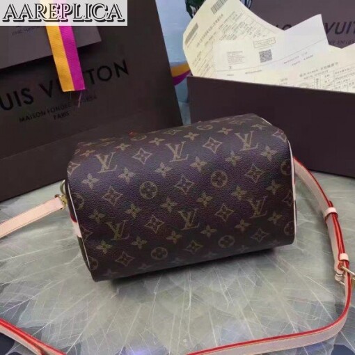 Replica Louis Vuitton Speedy Bandouliere 25 Bag Monogram M41113 BLV388 3