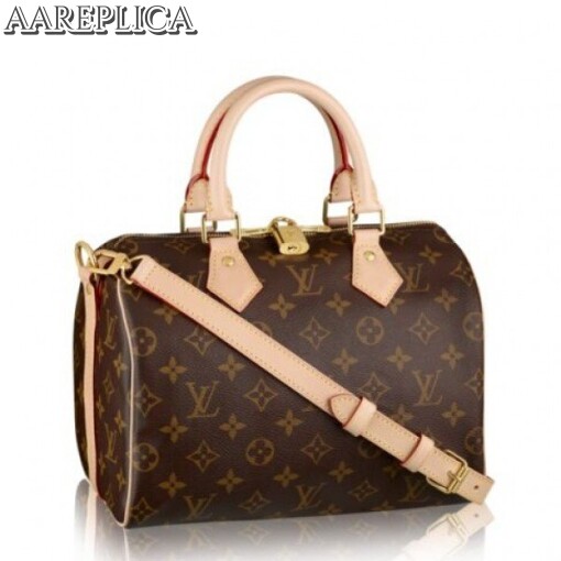 Replica Louis Vuitton Speedy Bandouliere 25 Bag Monogram M41113 BLV388