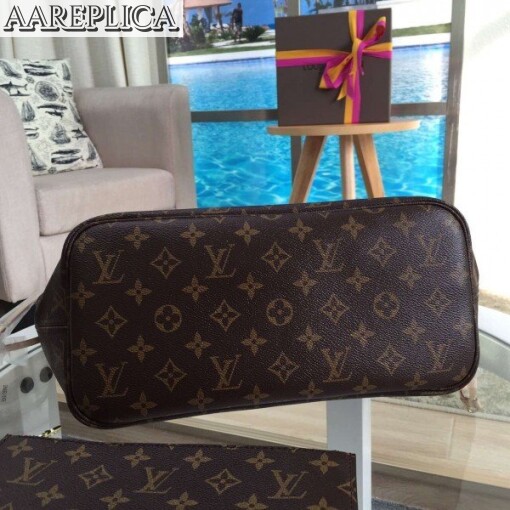 Replica Louis Vuitton Neverfull MM Bag Monogram Canvas M41178 BLV474 3