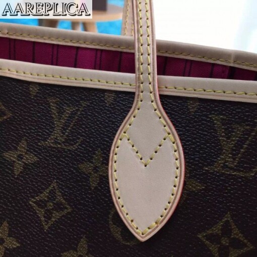 Replica Louis Vuitton Neverfull MM Bag Monogram Canvas M41178 BLV474 4