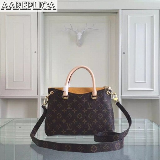 Replica Louis Vuitton Pallas BB Bag Monogram Canvas M41243 BLV456 2