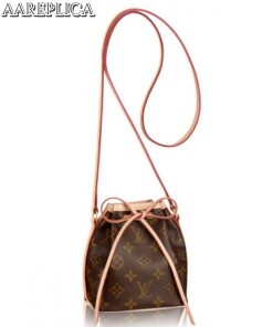 Replica Louis Vuitton Nano Noe Bag Monogram Canvas M41346 BLV436