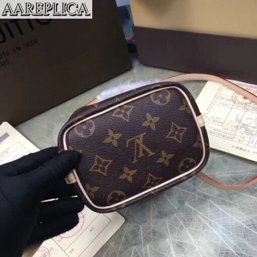 Replica Louis Vuitton Nano Noe Bag Monogram Canvas M41346 BLV436 6