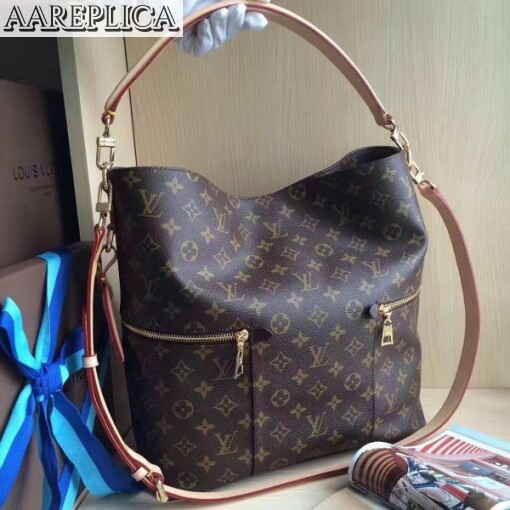 Replica Louis Vuitton M??lie Bag Monogram Canvas M41544 BLV455 2