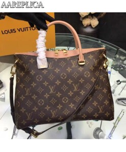 Replica Louis Vuitton Pallas Bag Monogram Canvas M41598 BLV453 2