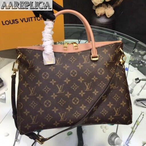 Replica Louis Vuitton Pallas Bag Monogram Canvas M41598 BLV453 2