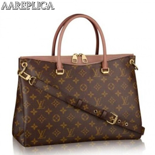 Replica Louis Vuitton Pallas Bag Monogram Canvas M41598 BLV453