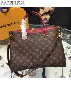 Replica Louis Vuitton Pallas Bag Monogram Canvas M41599 BLV452 2