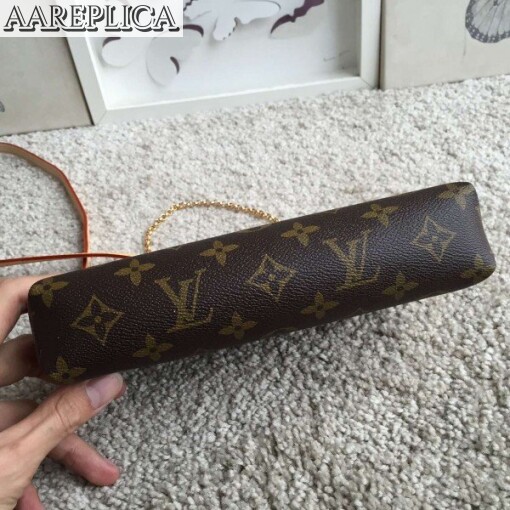 Replica Louis Vuitton Pallas Clutch Monogram Canvas M41638 BLV451 4