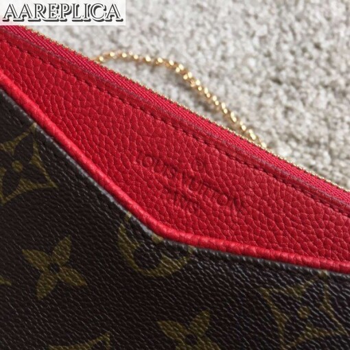 Replica Louis Vuitton Pallas Clutch Monogram Canvas M41638 BLV451 5