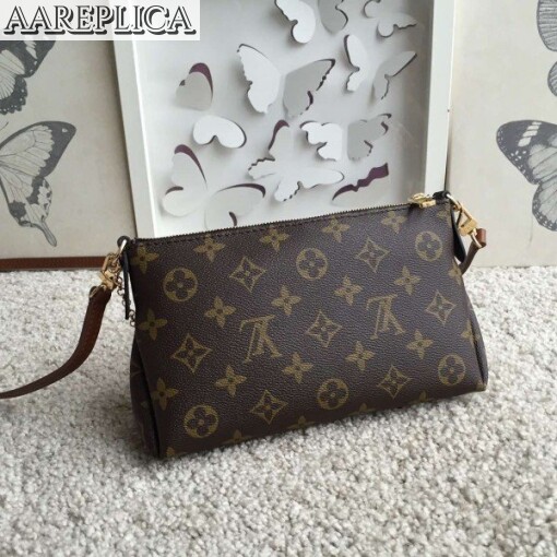 Replica Louis Vuitton Pallas Clutch Monogram Canvas M41639 BLV461 3