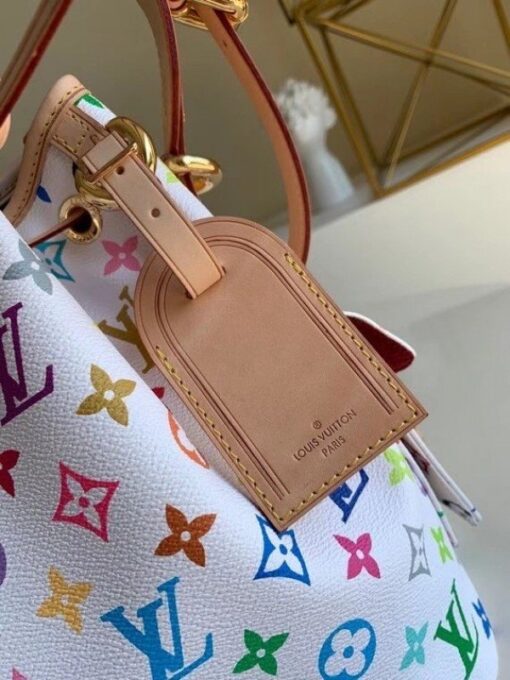 Replica Louis Vuitton Petit Noe Bag Monogram Multicolore M42229 BLV589 3