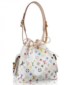 Replica Louis Vuitton Petit Noe Bag Monogram Multicolore M42229 BLV589